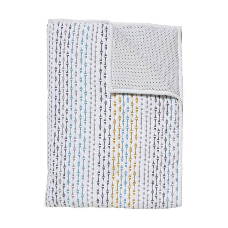 DwellStudio Sidney Quilted Reversible Play Blanket & Reviews Wayfair